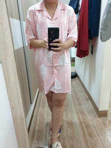 Đầm Ngủ Mặc Nhà Thời Trang Fruit Love IVY154 photo review