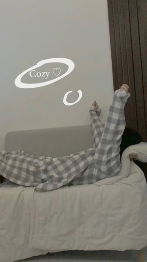 Đồ Ngủ Tay Dài Vải Xô Caro Mát Mẻ IVY640H photo review