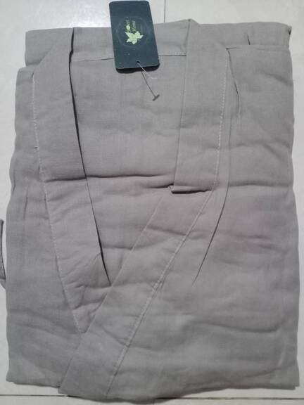 Đồ Ngủ Kimono Vải Xô Trái Đào Cute IVY238 photo review