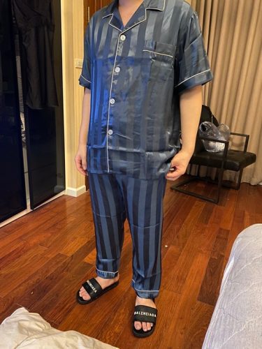 Đồ Bộ Pijama Tay Ngắn Quần Dài Mềm Mịn IVY600G photo review