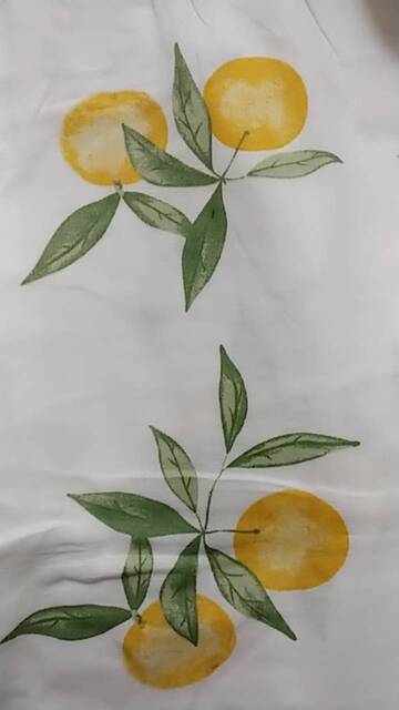 Đồ Bộ Yukata Vải Xô Hạ Vàng IVY240 photo review