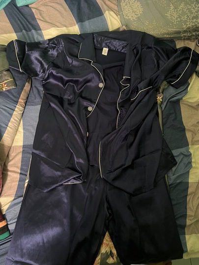 Pijama Lụa Tay Ngắn Quần Dài Cao Cấp IVY109X photo review