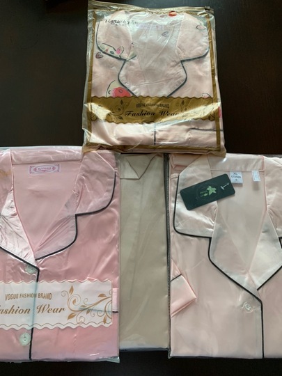 Đồ Ngủ Đôi Pijama Màu Trơn Lụa Cao Cấp IVY109R photo review